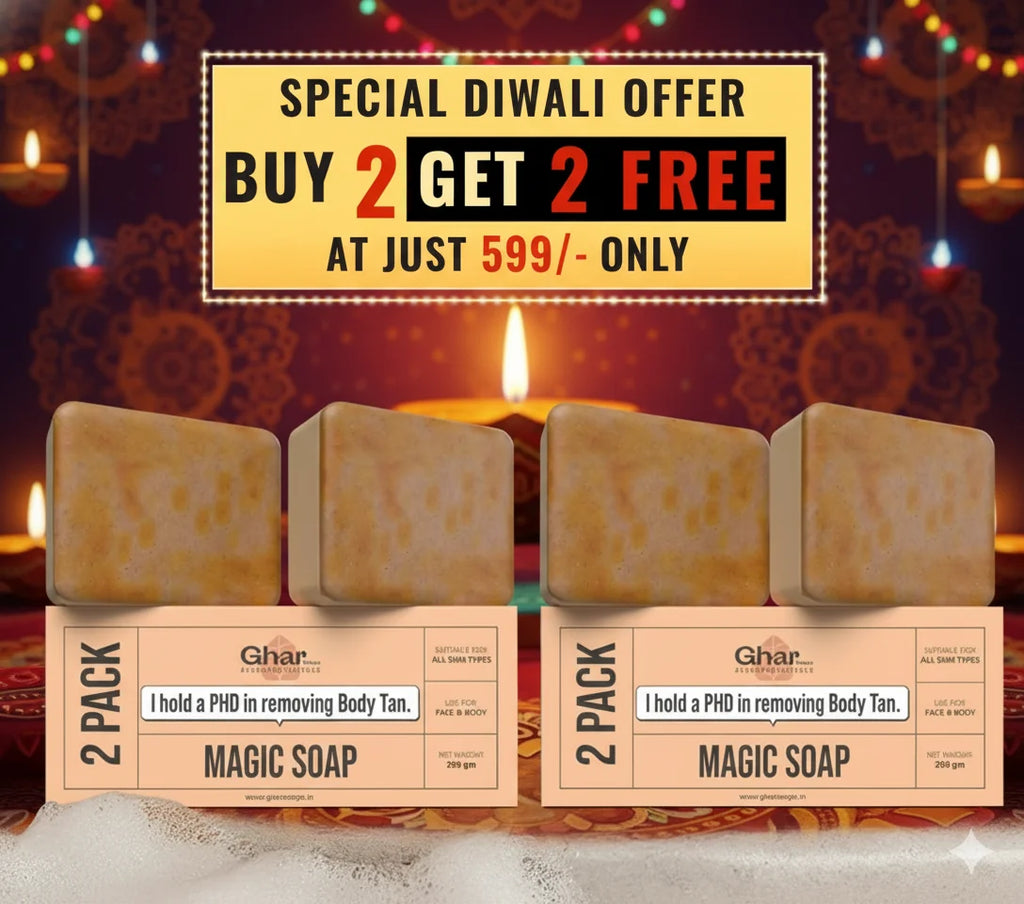Magic Soap 4 Pack - By Ghar Soaps