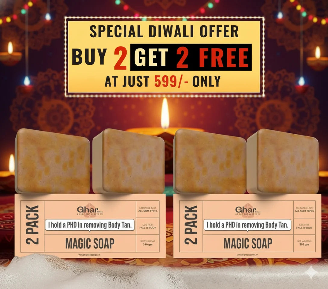 Magic Soap 4 Pack - By Ghar Soaps